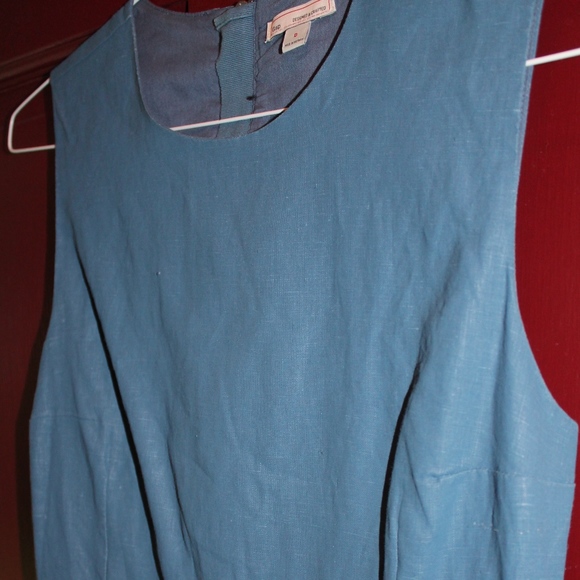 Gap Navy Linen Dress - Picture 2 of 7